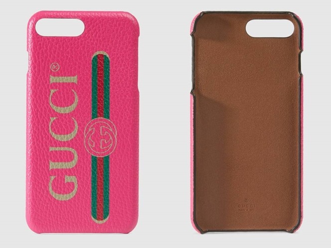 GUCCI也推復古手机壳　粉色好少女、珊瑚蛇配印花超好看