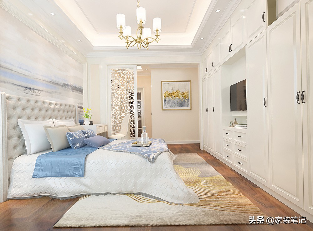 170㎡的小户型，还可以这样装，简欧风格很时髦，入户就很惊艳