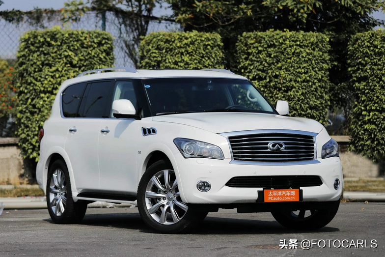 英菲尼迪QX80 5.6L V8实拍，最低售价113.8万，为啥干不过LX570？