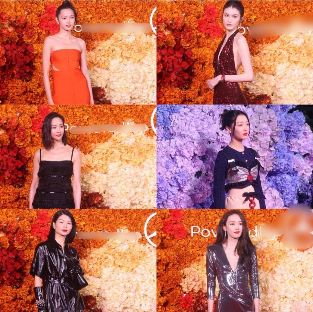 众女星盛装出席红毯，杨幂大秀性感好身材，刘雯气场超强艳压全场