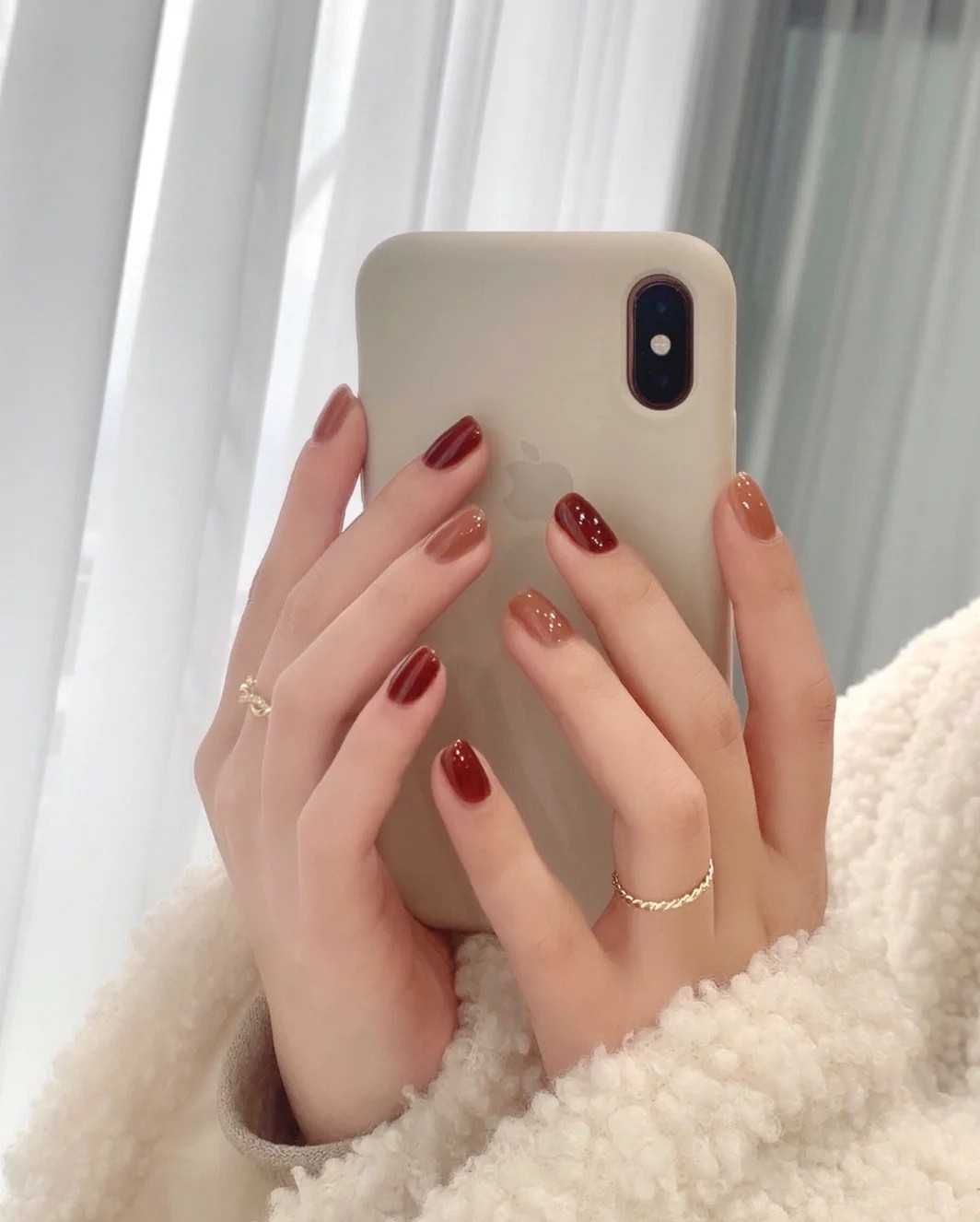 夏季青春风美甲,红色妖艳显气质,粉色糯糯可爱风