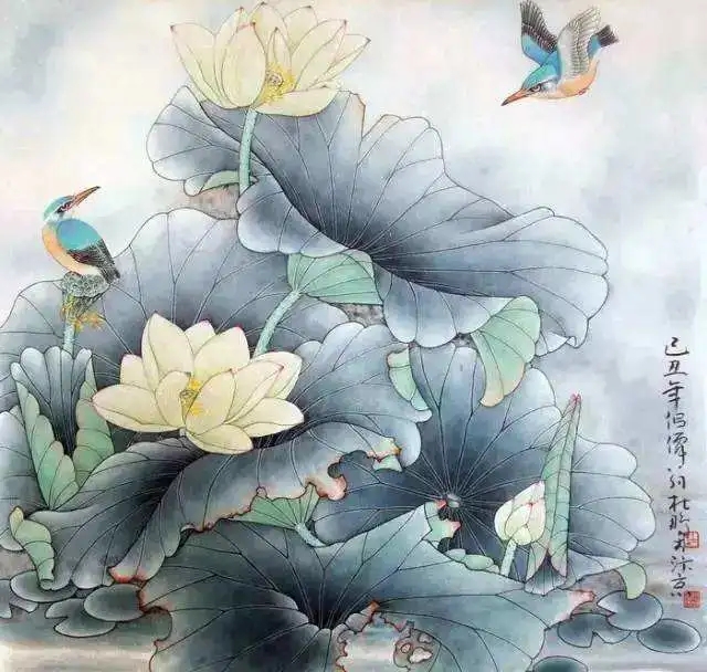接天莲叶（《接天莲叶无穷碧》）