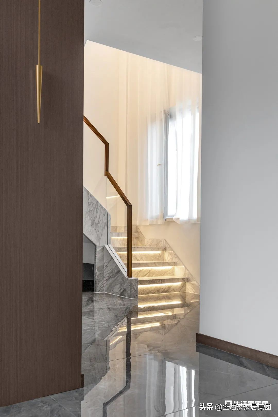 120㎡新中式，开放式书房、厨房更显宽敞，一家三口尽享诗意生活