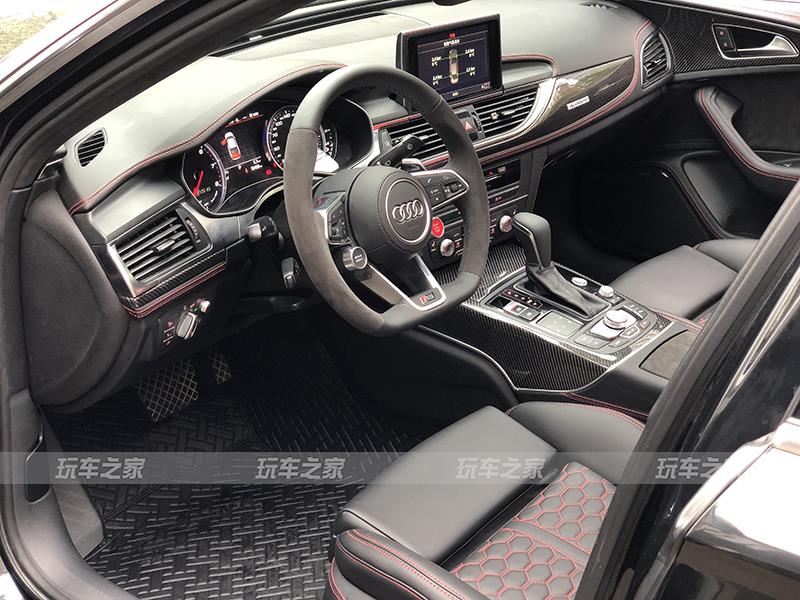 奥迪a6L c7改装升级全套内饰 除旧迎新