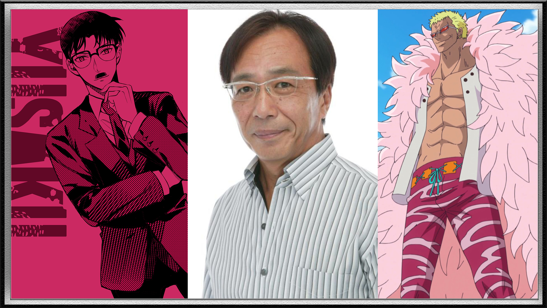 One Piece and Detective Conan in the voice actor 