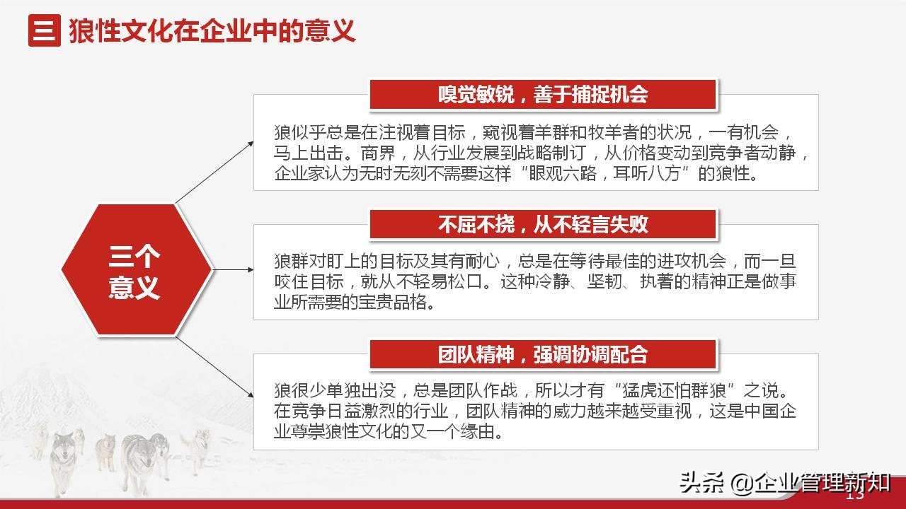 33页完整版，狼性文化与企业精神培训PPT，可直接用于员工培训