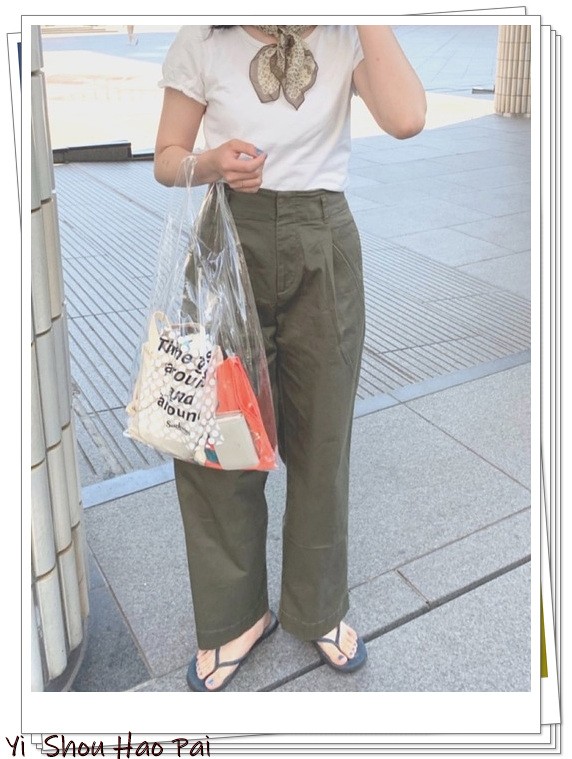 绿色阔腿裤的50种夏季搭配！时髦的女人都在穿，配什么上衣都好看