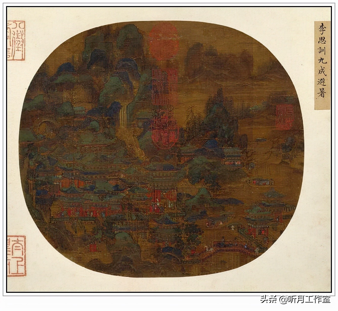 唐朝时期著名画家李思训十三幅绘画作品赏析