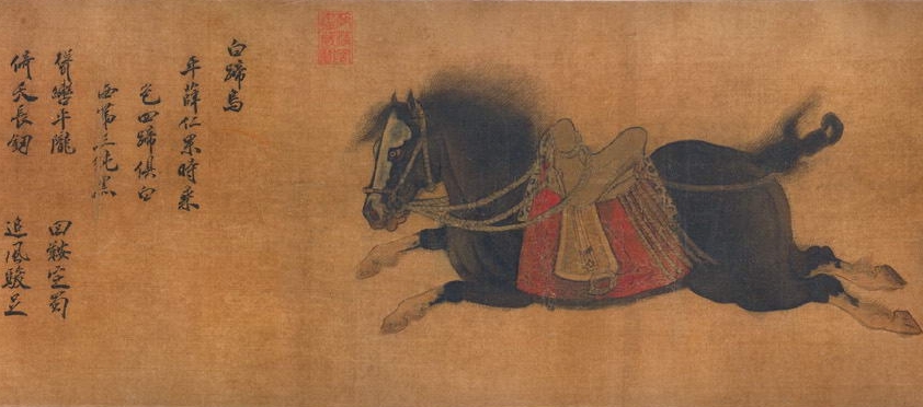 中国古今名家笔下的骏马，纵横驰骋