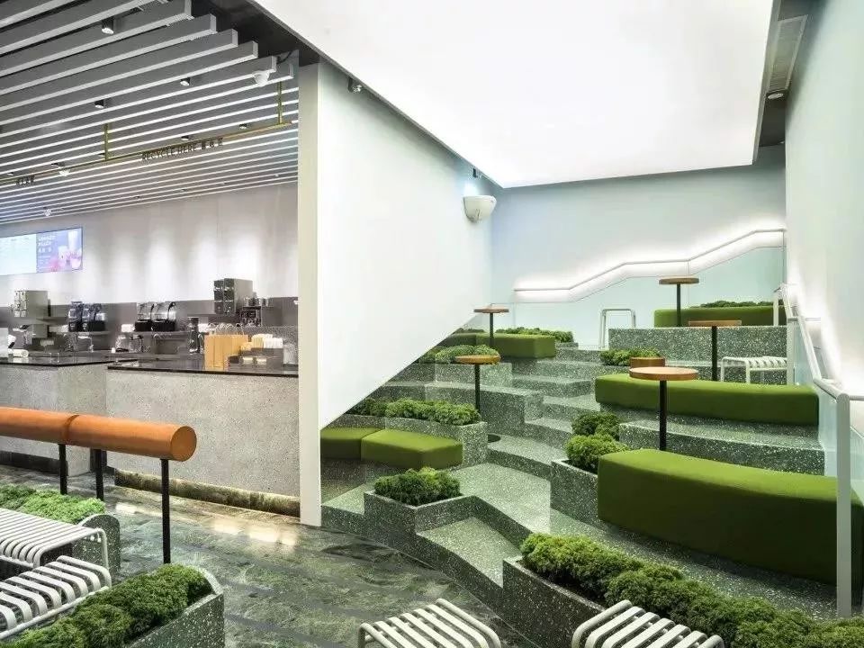 青砖、原木、石材、铝板，喜茶空间如何盘活建筑材料？