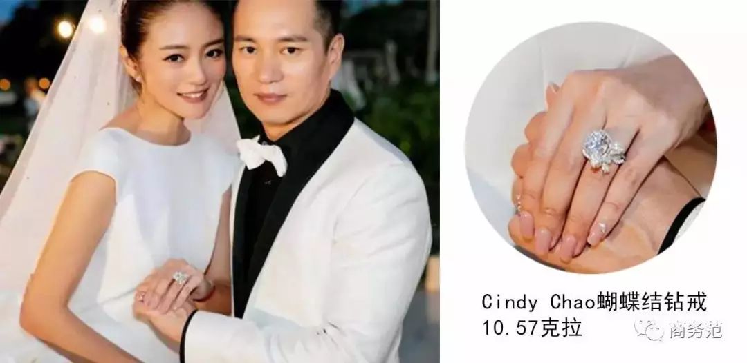朱珠婚礼戴Tasaki，新郎戴百达翡丽，结婚珠宝腕表怎么配？