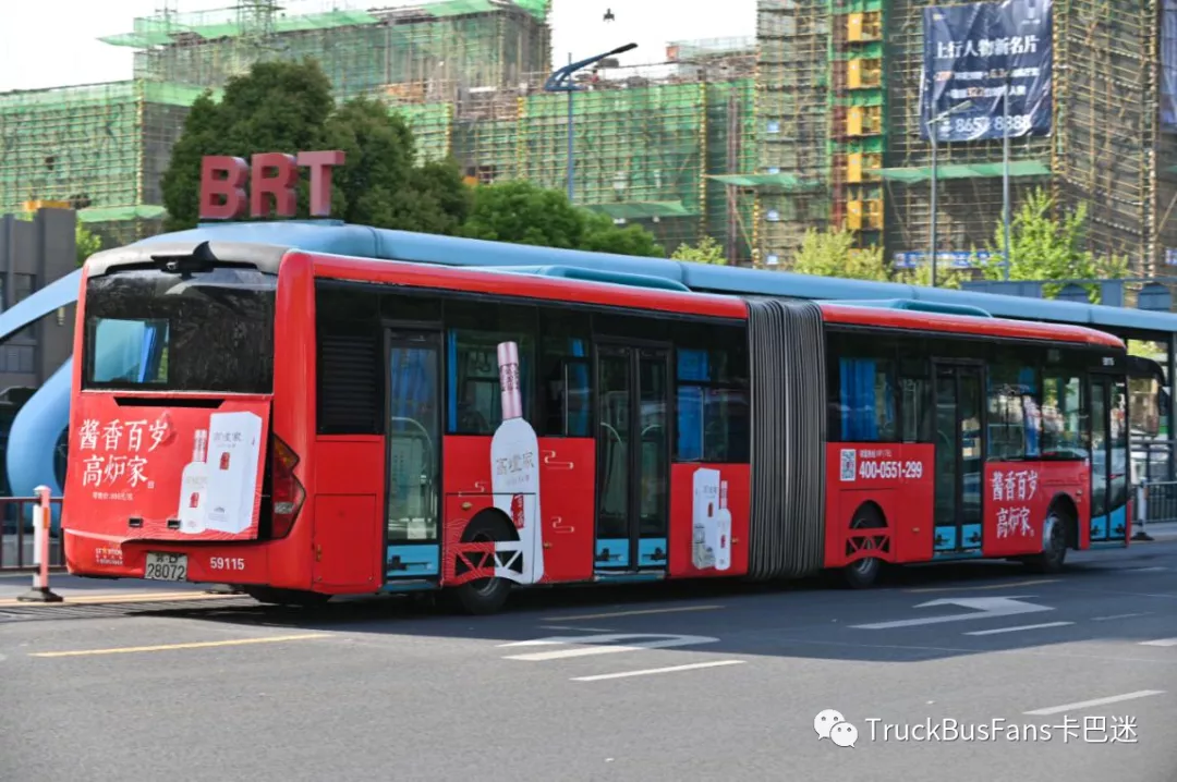 运输乘客人次过亿!细说常州常隆斯堪尼亚18米城市BRT公交