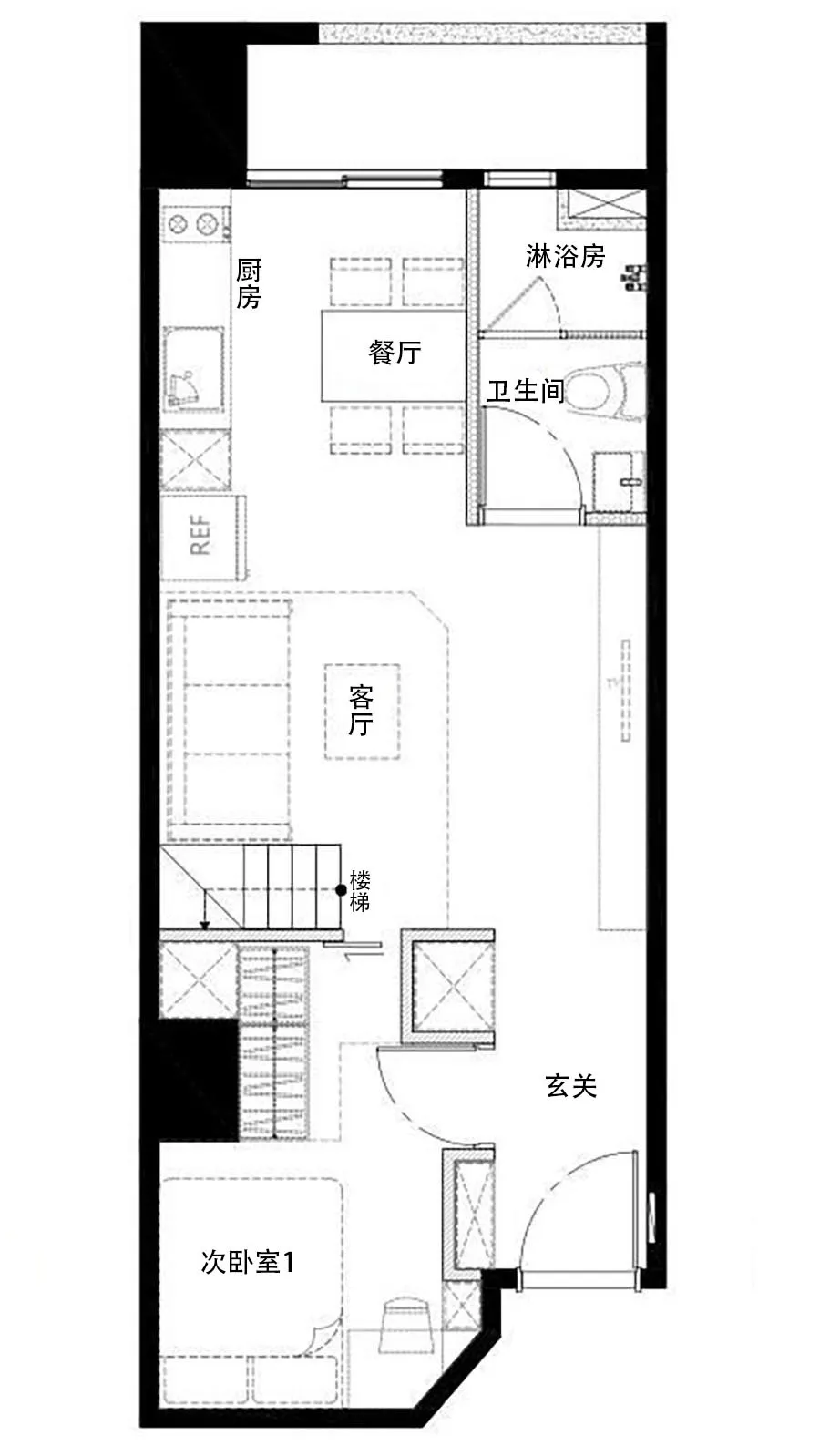 46㎡能住六口人!这5套复式公寓,简直装修爆款教科书