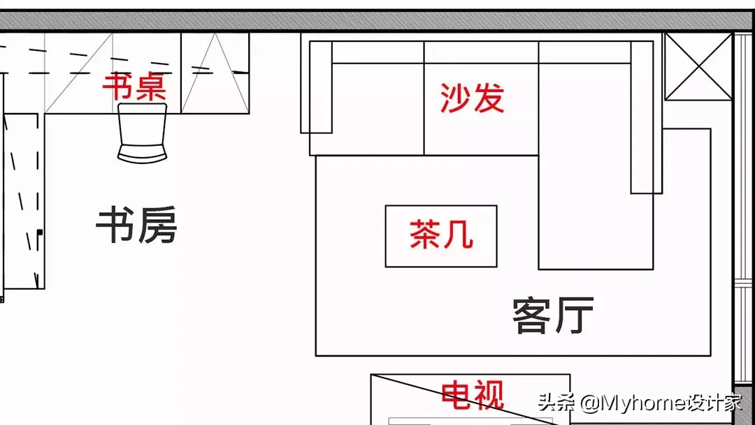 10㎡客厅的10种布局方案,客餐厅一体,小户型还大两倍