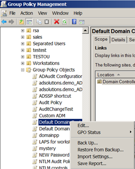 管理员操作组策略对象时常见错误
