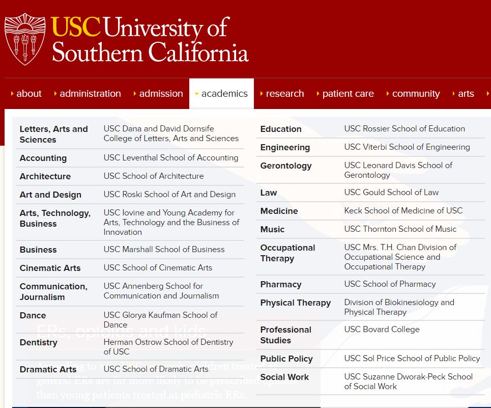 南加州大学：广受中国学生欢迎，是有原因的（美本申请分析）
