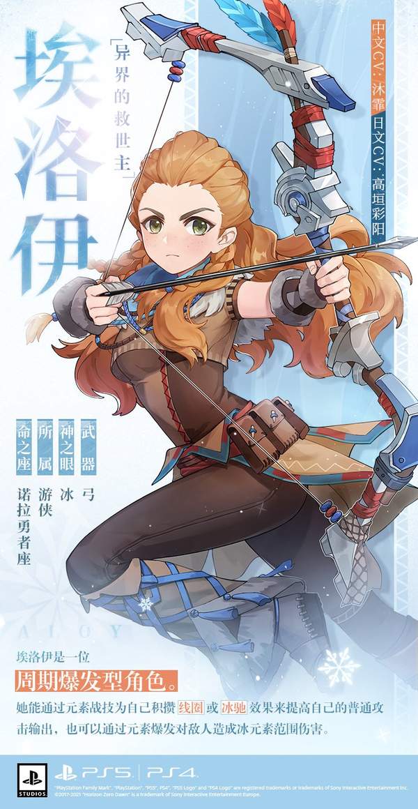 《原神》埃洛伊角色介绍 来自《地平线》的异界救世主