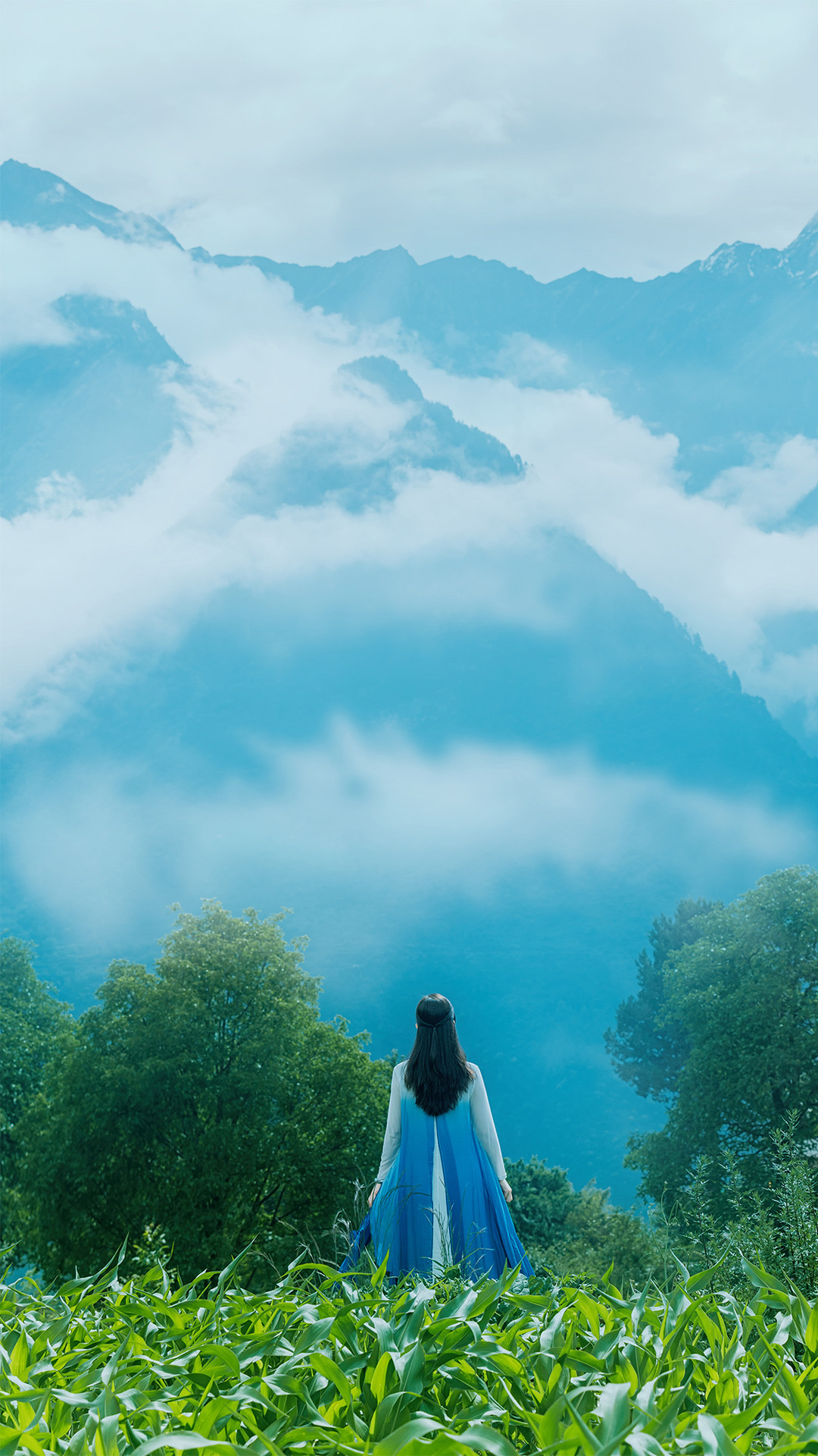 背影照随手拍而不是随便拍,5个技巧,中年女性也能拍唯美背影照