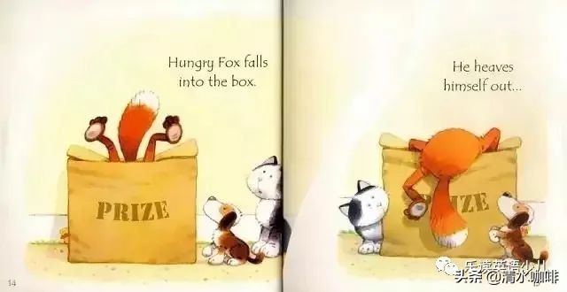 自然拼读绘本《Fox on a box》—通过拼读音素，学会单词发音
