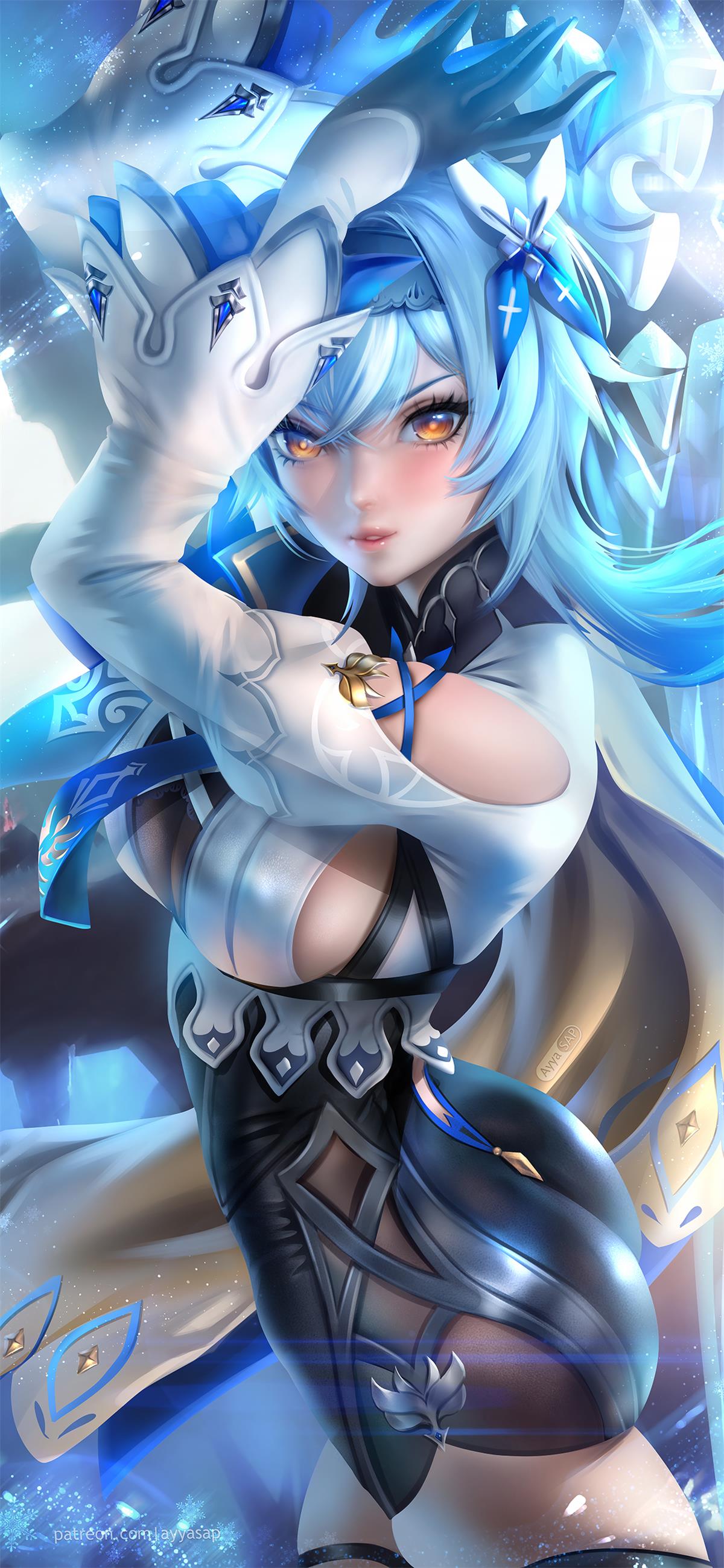AyyaSAP画师Eula 原神欧拉