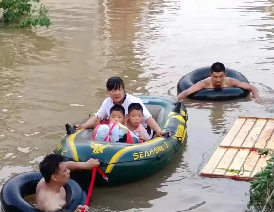 农大人的身影在前，我们“豫”难而上