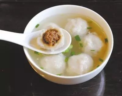 长乐鱼丸重在选料.