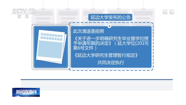 动真格！严字当头 延边大学一次拟清退136名研究生