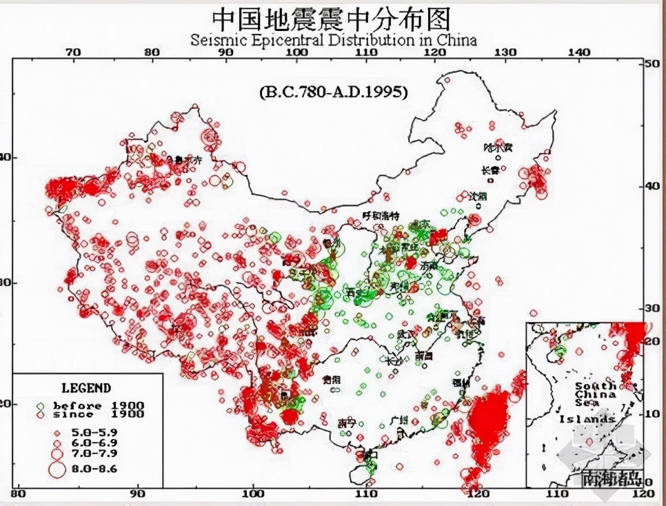中国地震区划图高清图片
