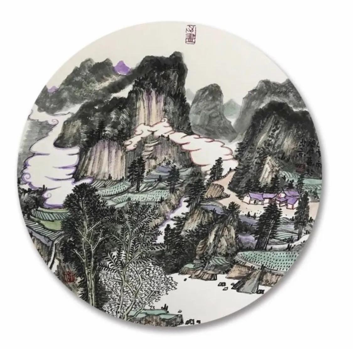 展讯：大美秦岭问道龙脉·张仕森中国画作品展