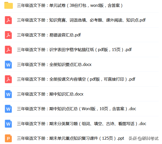 三年级下册语文句子专项练习，提升句子必备，给孩子练练！