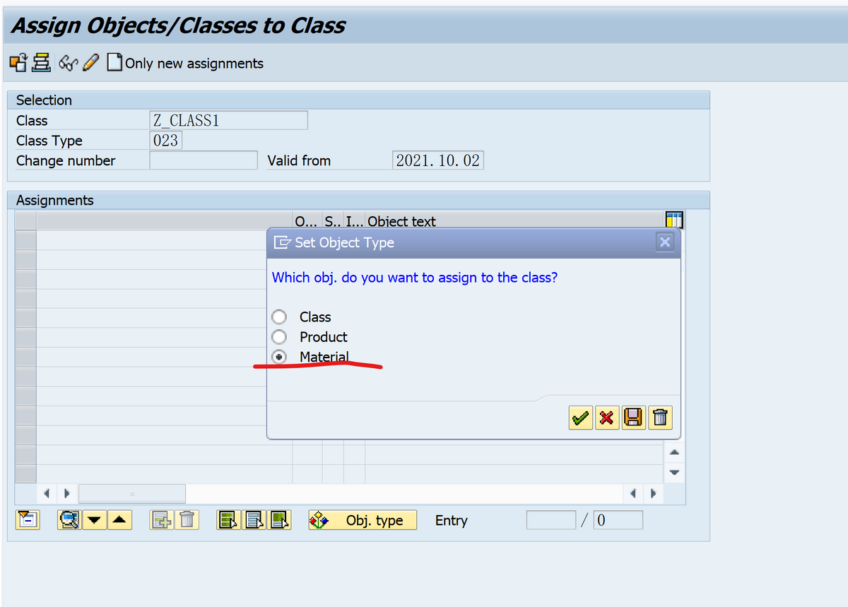 SAP RETAIL MM41 不能將Class分配給商品主資料