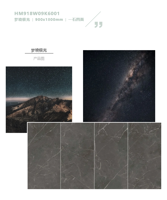 這款巖板只有900x1800mm，卻裝得下日月星辰