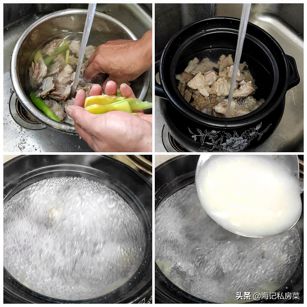 羊排汤怎么炖好喝（教你汤鲜味浓羊肉软烂的羊排炖汤）