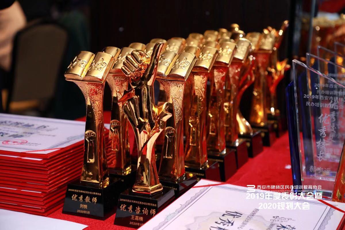 西安碑林区首届民办培训教育协会2019年表彰大会隆重举行