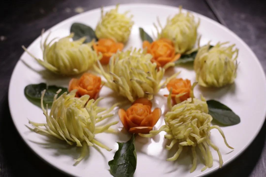 洛阳新艺学院，烹饪专业技能展示，色香味俱全