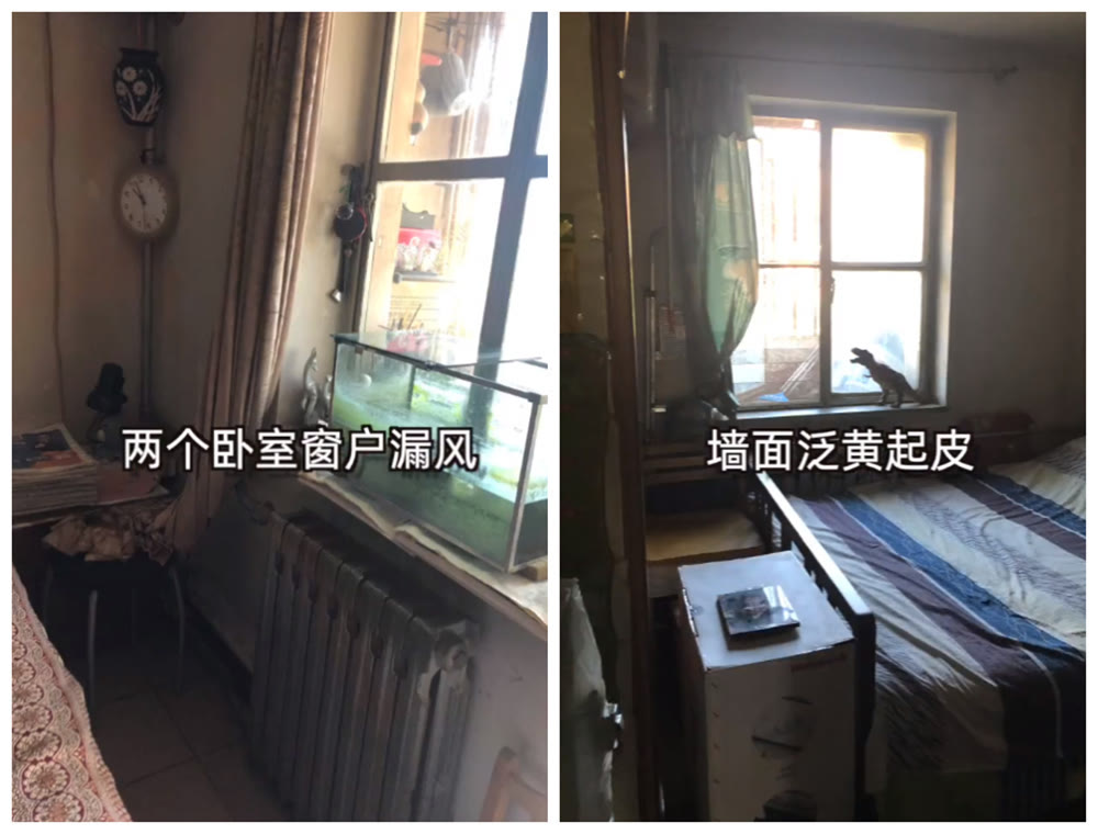 她带儿子住进45㎡学区房：两室无厅老破小变2室2厅，拯救奇葩户型