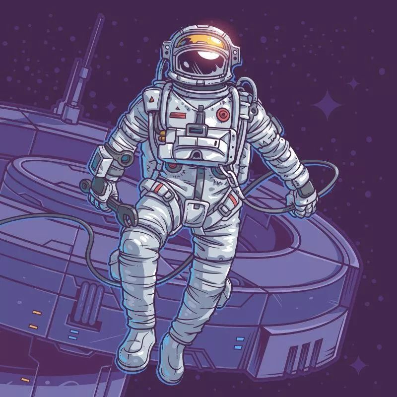 太空人怎么画(宇航员简笔画的画法详细步骤教程)