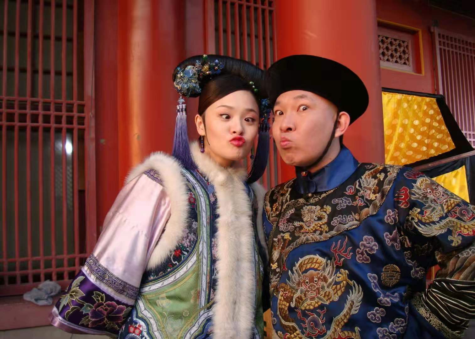 "曹贵人"陈思斯和"温实初"张晓龙因戏生情?两人是恋人关系?