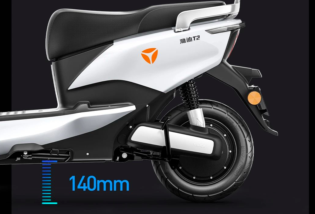 雅迪新車T2發布，搭載800瓦GTR電機，空間大更耐用