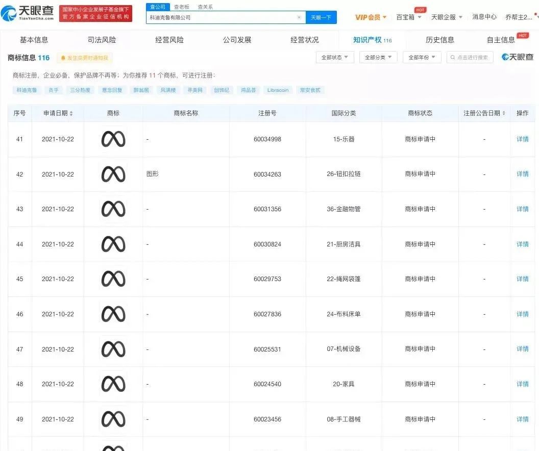 Facebook正式更名Meta，或又将掀起一波抢注潮