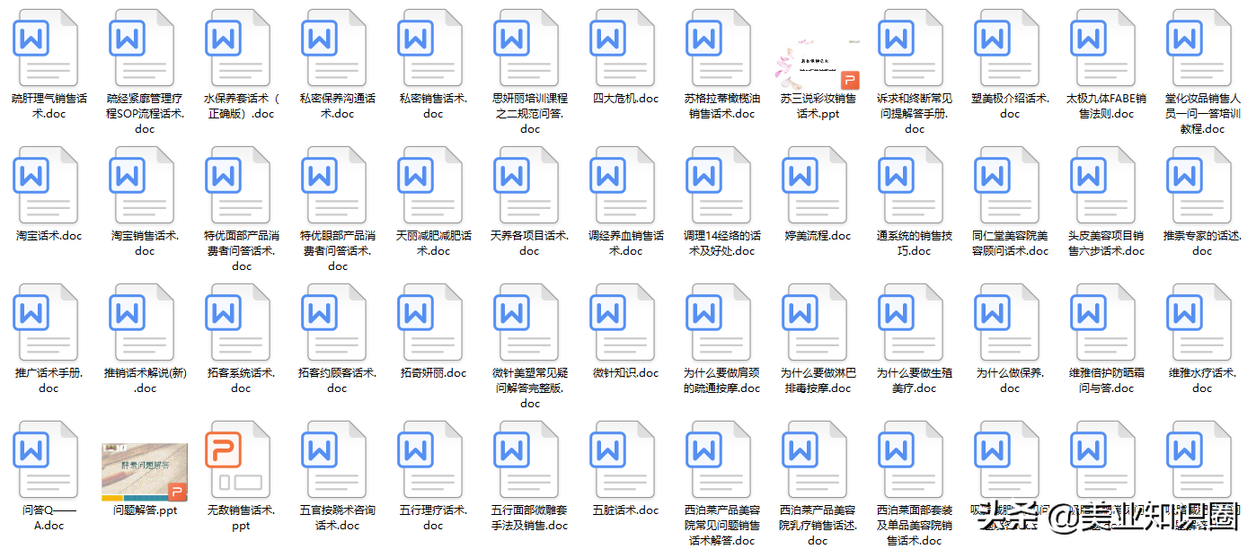 羡慕！不愧为美业总裁，完美的销售话术手册通透明了，太赞了