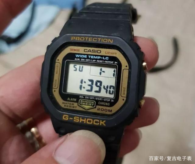 （上）casio永恒的经典方块5600上世纪的进化史之变身前的蜕变