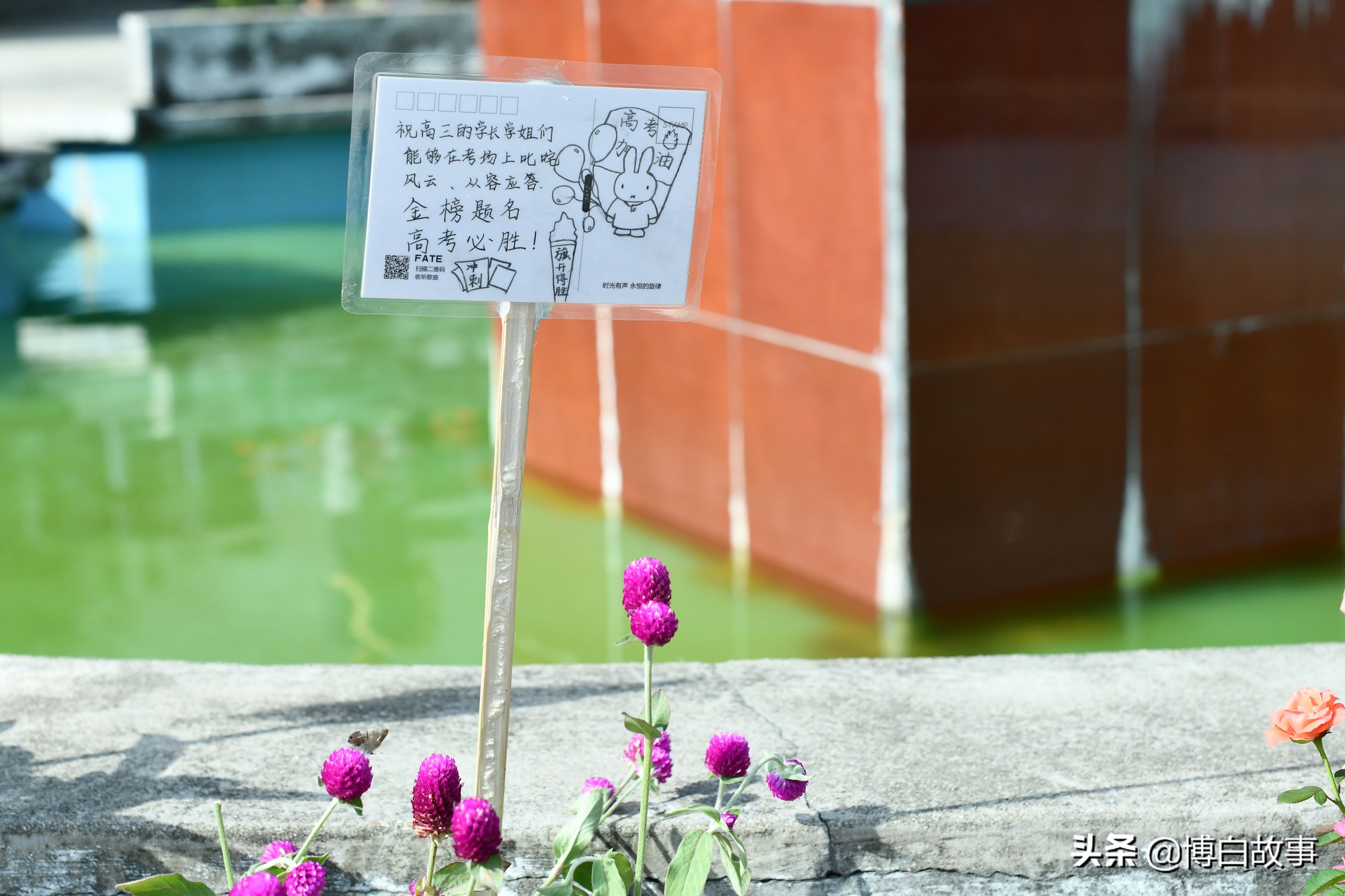 广西博白县中学做了大量工作，确保考生以最佳状态参加高考