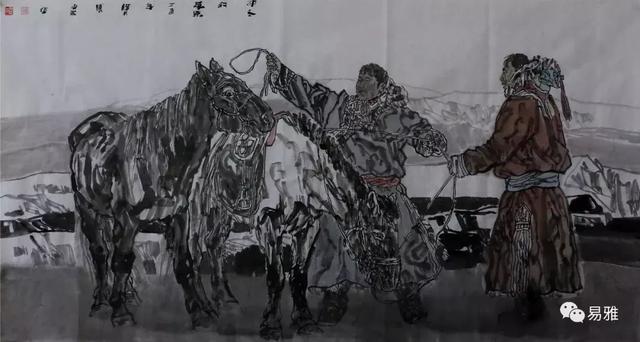 「易雅百家」傅向宏｜当代蒙古族题材绘画的民族特色