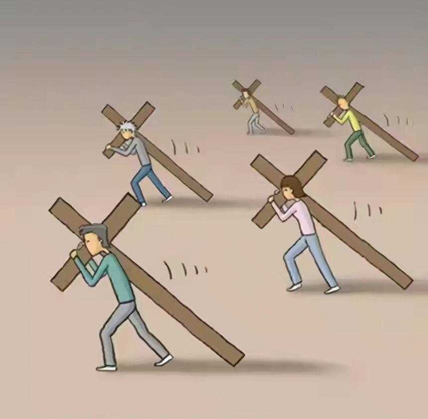 人生路上,所有人都是负重前行,累了也不要停下来