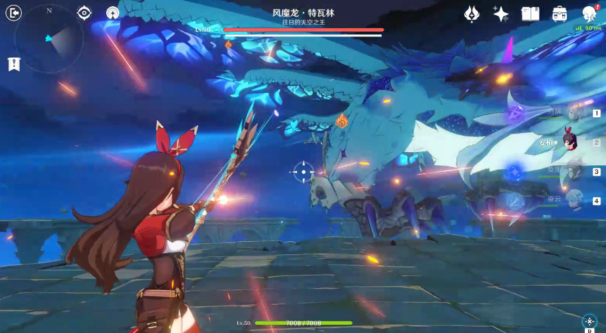 原神：爆金色装备的风魔龙怎么打？善用无敌帧助你轻松过关