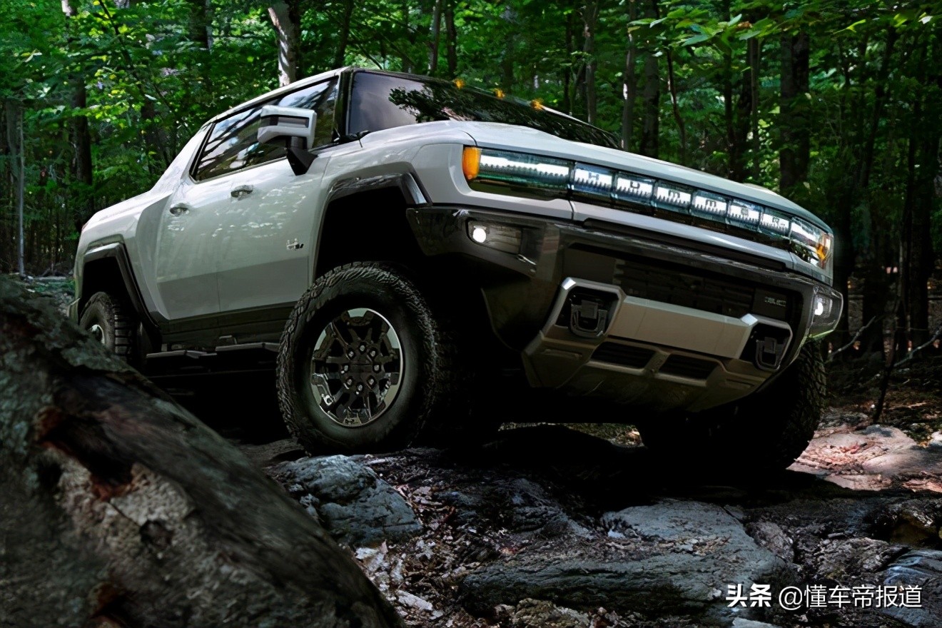 曝光丨比野马F-150重一倍！悍马电动版车重超4吨，或因重型电池组