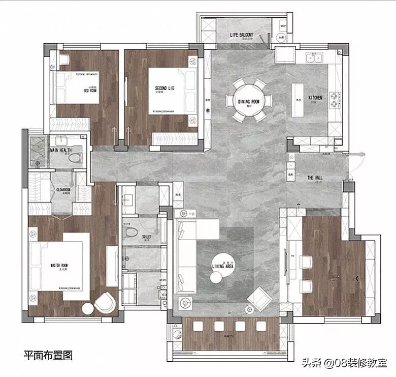 只花了65w！？ 180㎡现代轻奢风美到没朋友