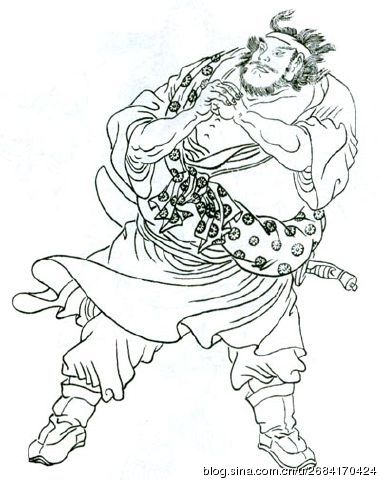 白描水浒三十六天罡星