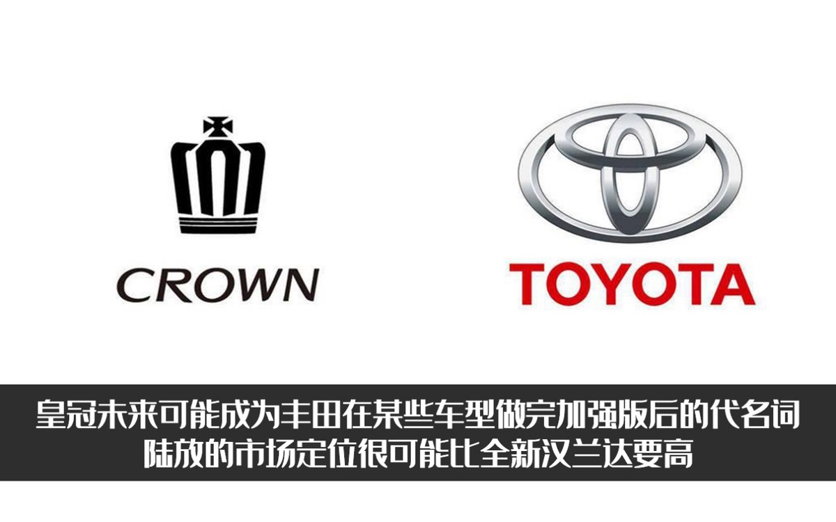 一汽版汉兰达最快九月上市,仅仅是挂皇冠车标吗?